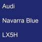 Preview: Audi, Navarra Blue, LX5H.